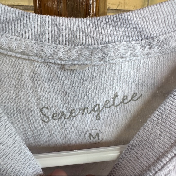 Serengetee Travel Gray Tie-Dye T-Shirt - Picture 3 of 5